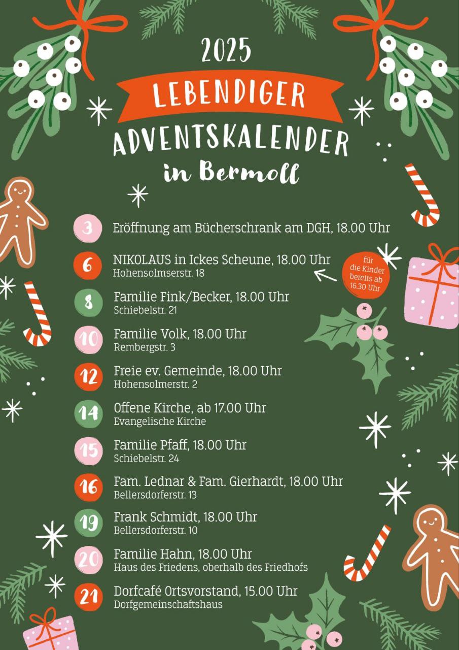 Lebender Adventkalender